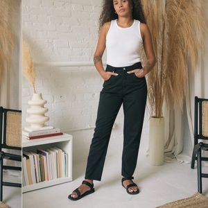 Kotn High Waist Tapered Trouser